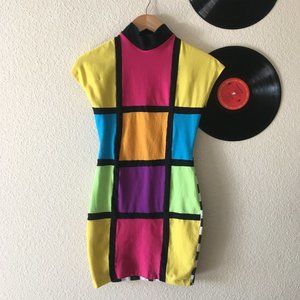 ✨SOLD on eBay✨60s inspired Roberto Robledo Mod Racer Dress